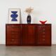 Mahogany cabinet, Danish design, 1980s, production: Denmark