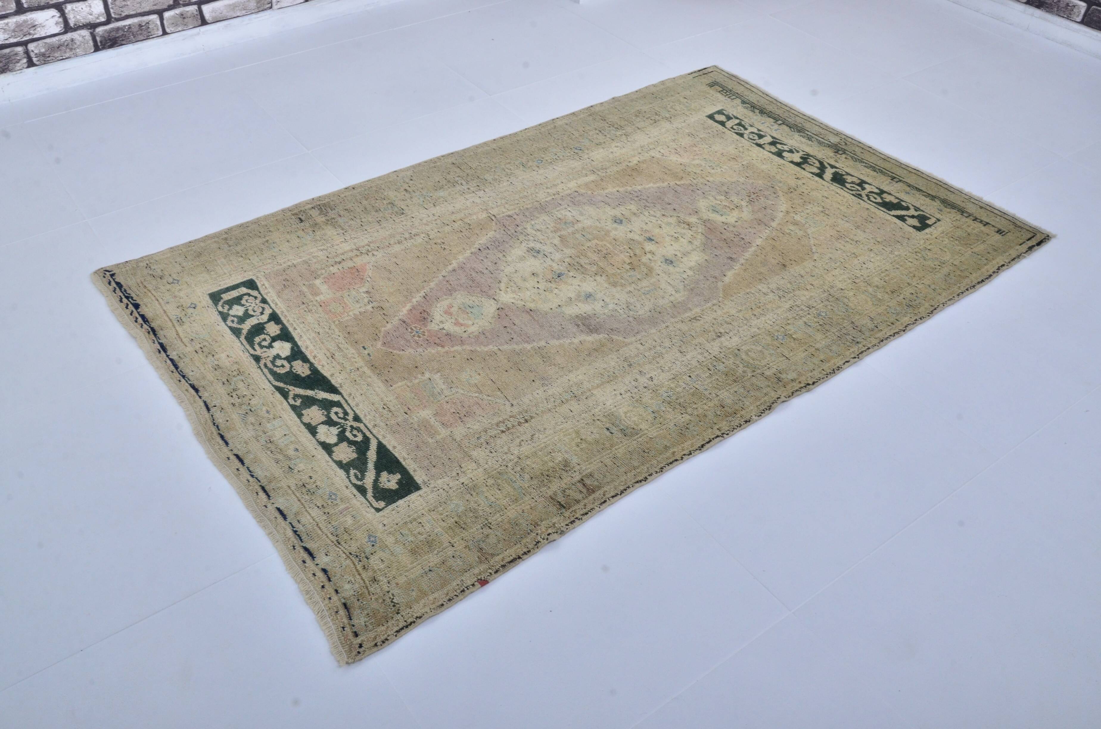 Wool Handmade Vintage Area Rug sku 3295