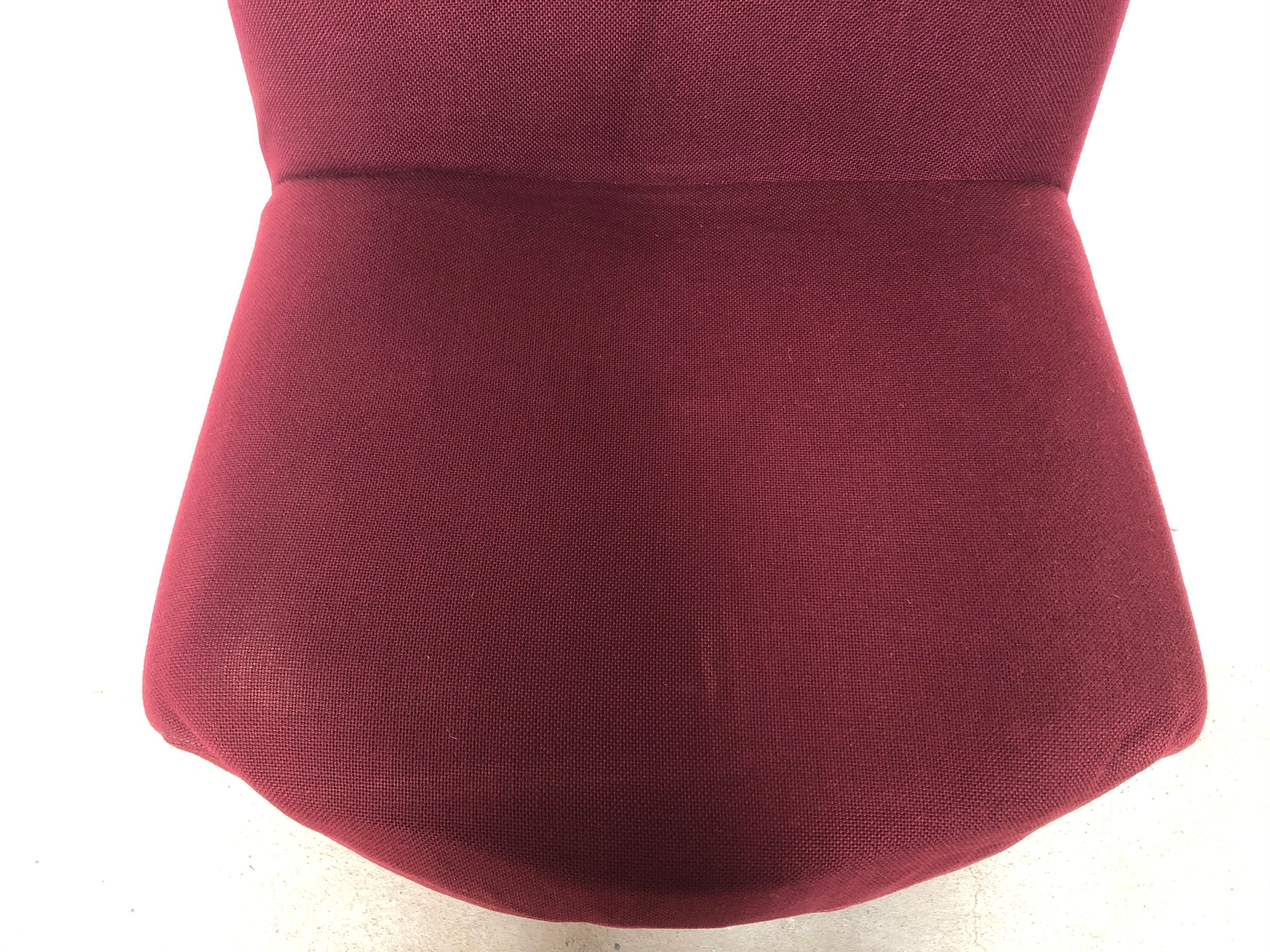 Alky heater from Giancarlo Piretti plum color, Castelli edition 70s