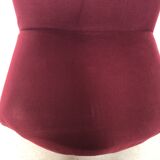 Alky heater from Giancarlo Piretti plum color, Castelli edition 70s