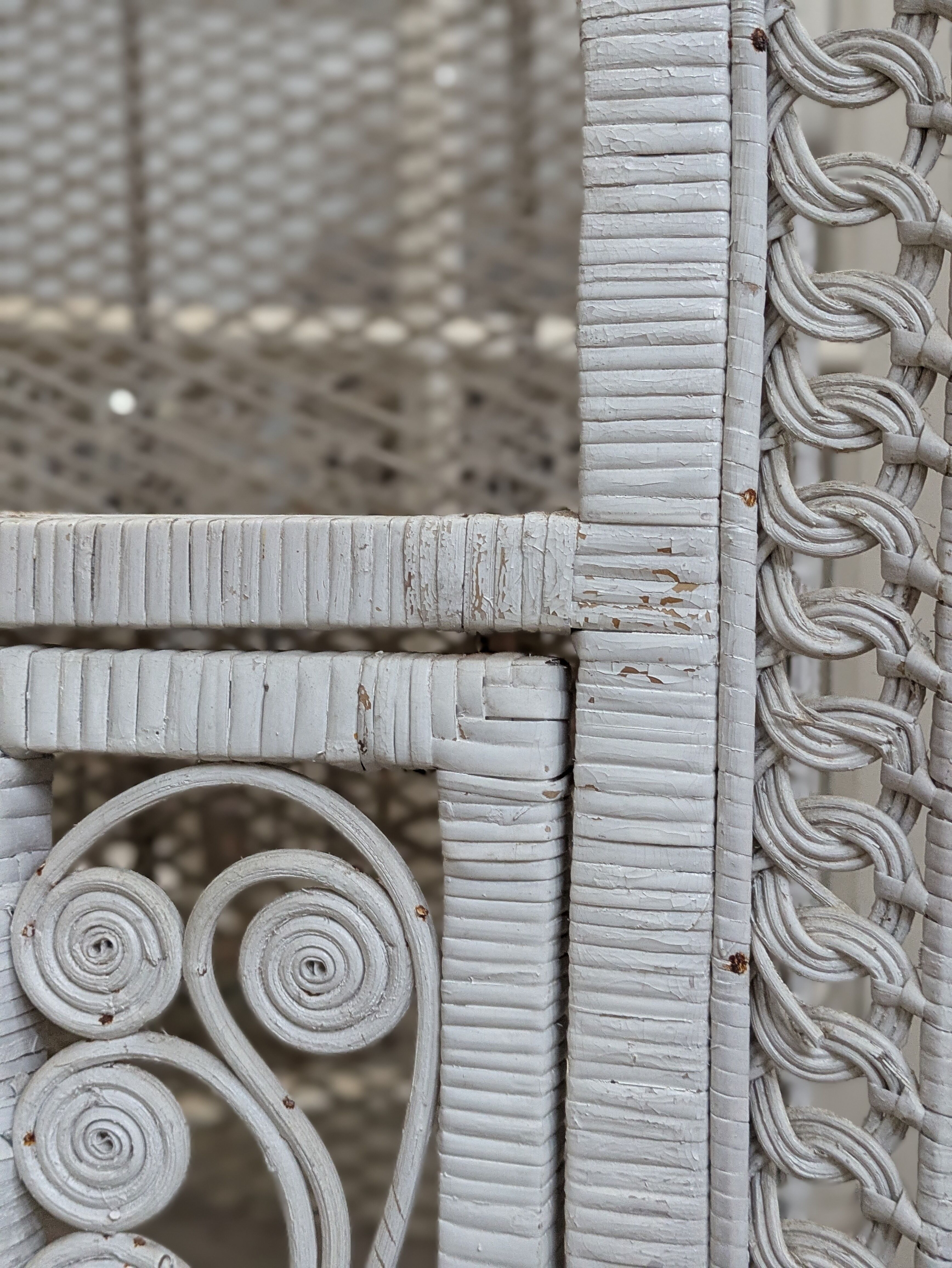 Armoire rotin