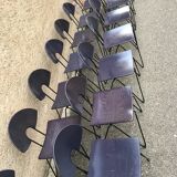Set of 36 stackable chairs by Walter Leeman for Kusch & Co