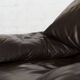Leather Maralunga Lounge Chair and Ottoman by Vico Magistretti for Cassina