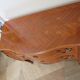 Louis XV commode - 2 drawers - floral marquetry - bronze ornament - 1950