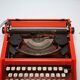 Remington Riviera Sperry orange band typewriter