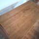 Old console in natural wood