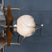 20thc italian floor lamp in the manner of gaetano sciolari, venice c.1970