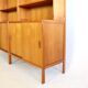 Paire de bibliothèques en teck années 60