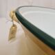 Yellow enamelled sheet metal basin