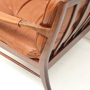 Vintage leather armchair from Ulferts Sweden made in the 1970s