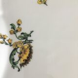 Plat ancien en porcelaine de Limoges