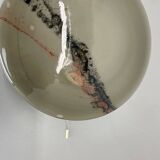 Abstract "cirrus" glass sconce wall light by peill & putzler, germany, 1980s