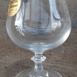 6 new Arques crystal cognac glasses