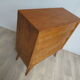 Commode vintage chêne pieds compas