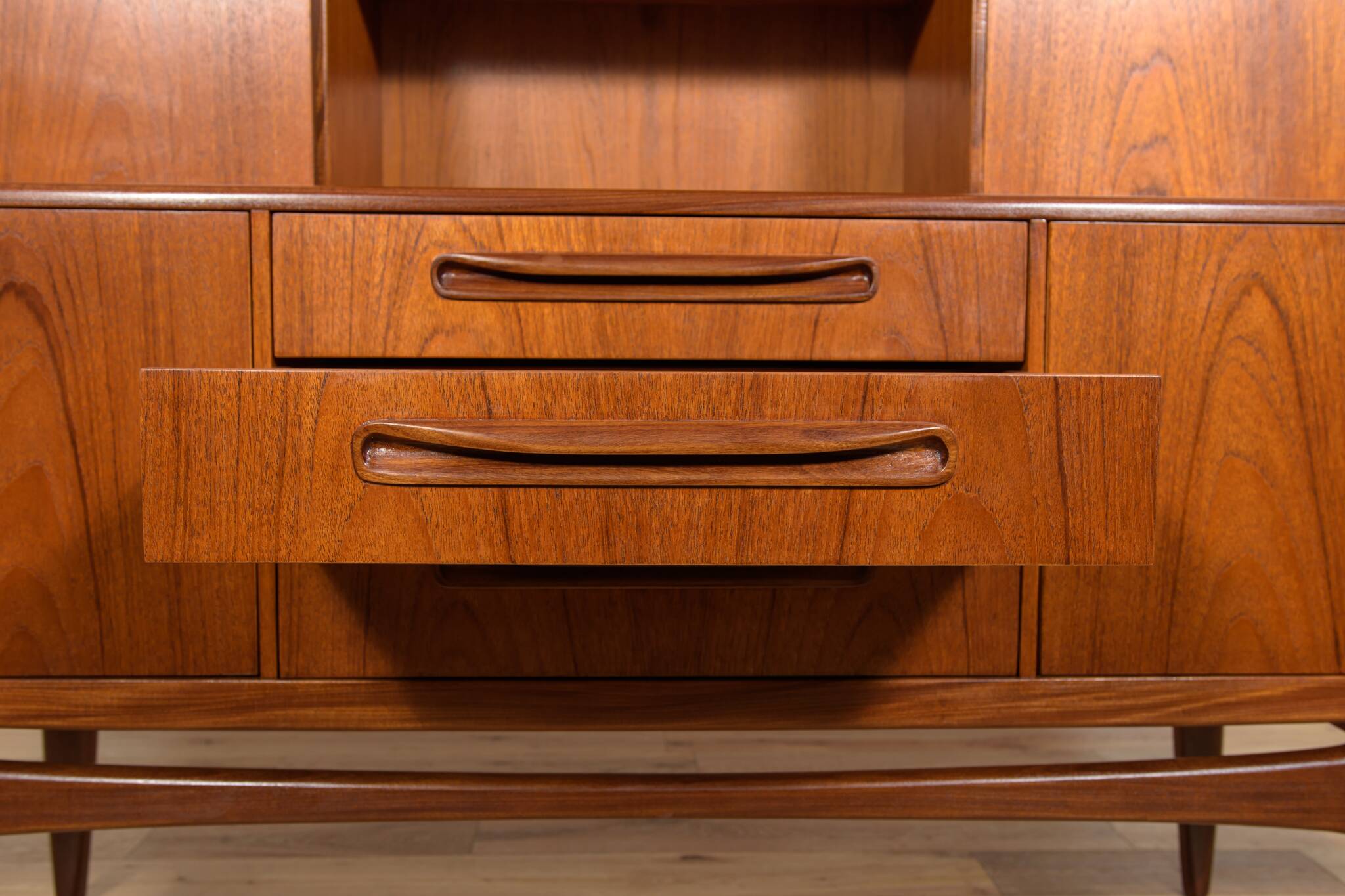Mid-Century Model Fresco Sideboard in Teak by Victor Wilkins for G-Plan, 1960s