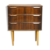 Danish design wooden chest of drawers