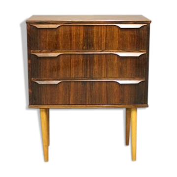 Danish design wooden chest of drawers