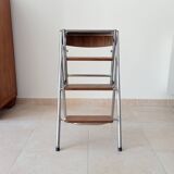 Stepladder vintage formica chair 70s/80s