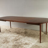 1960’s mid century Danish  long extendable dining table