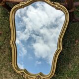 Old mirror gilded