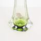 Vintage Belgian crystal glass table lamp by Val Saint Lambert