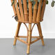 Porte-plante bambou rotin