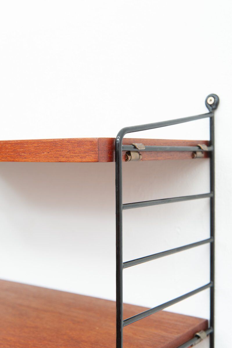 String wall shelf by Kajsa & Nisse Strinning, 1950s