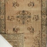 Anatolian handmade vintage rug 265 cm x 153 cm