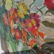 Huile sur toile, bouquet