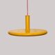 Yellow XL Fog & Morup Optima Pendant Lamp: Hans Due Design, Denmark 1970s