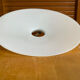 Vintage Suspension Old Shade Opaline White + Brass
