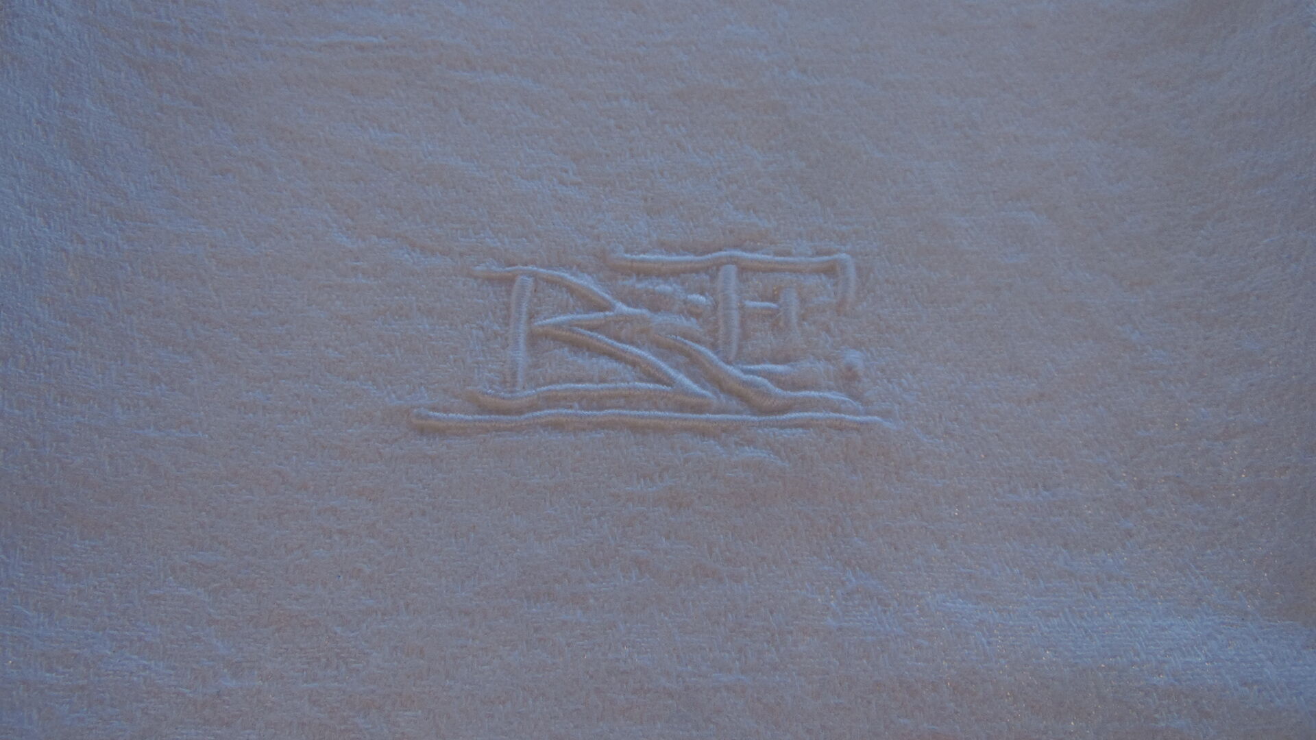 12 old monogram F&B napkins