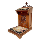 Pray to God in Neo-Gothic Walnut