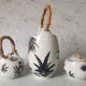 Coffee service African porcelain décor from Limoges