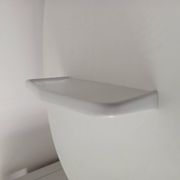 60s ceramic bathroom wall shelf