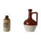 Old sandstone bottles