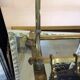 Brass luggage rack