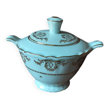 Luxury porcelain sugar bowl from the Compagnie Nationale