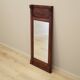 Mirror in wooden frame, Danish design, 1970s, production: Denmark