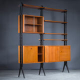 Danish Modular Teak Shelving, 1960s