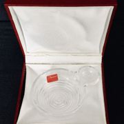 Taste vin cendrier en cristal de Baccarat