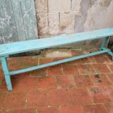 Banc en bois banc de ferme patine ancienne