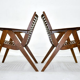 Chairs designed by Niko Kralj produced by Stol Slovenia