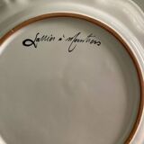 Moustiers porcelain plate