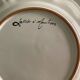 Moustiers porcelain plate