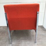 Orange and vintage chrome heater