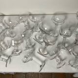 Antique champagne glasses