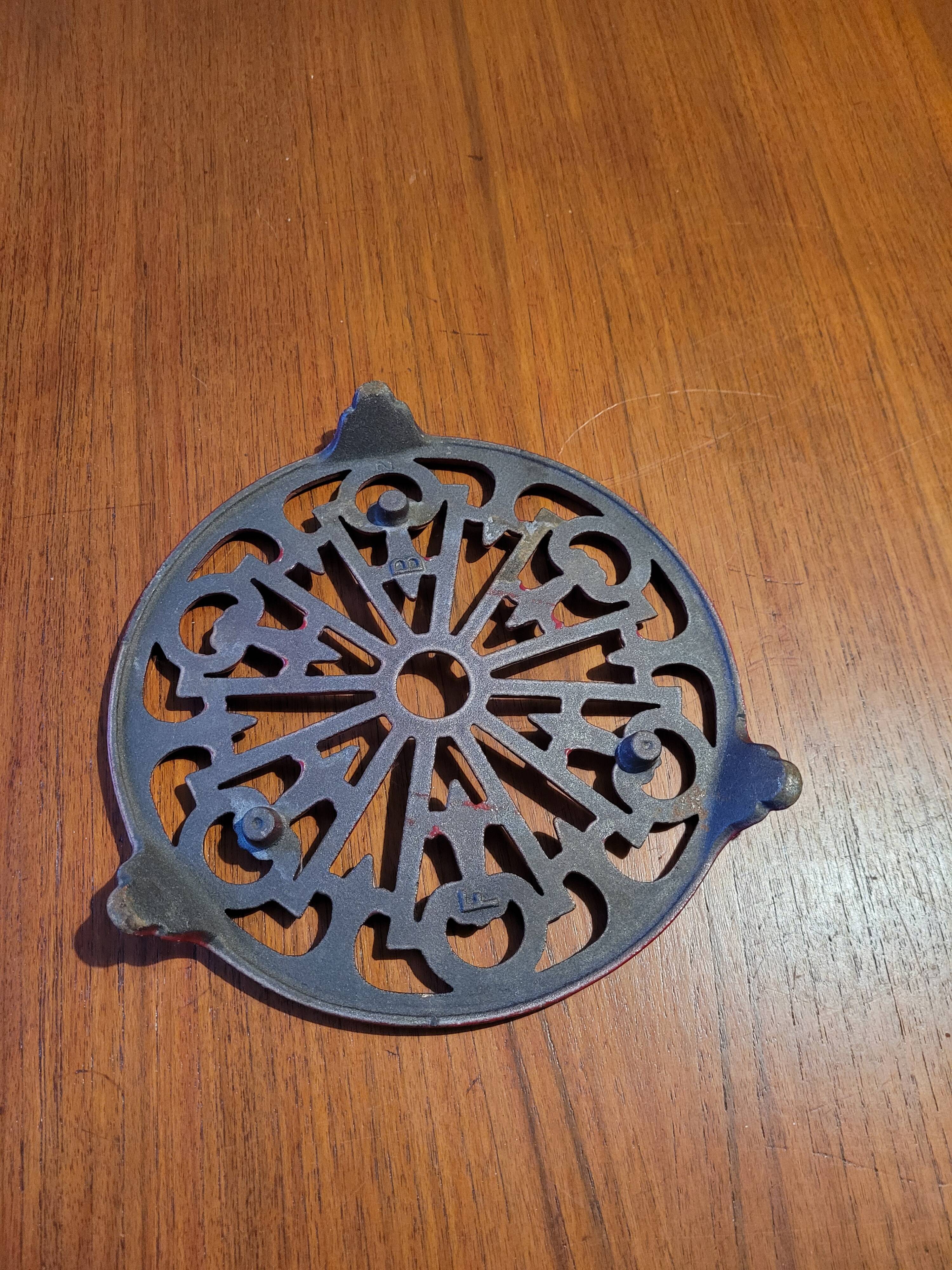 Cast iron trivet