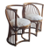 Pair of vintage rattan armchairs circa the 1960s.