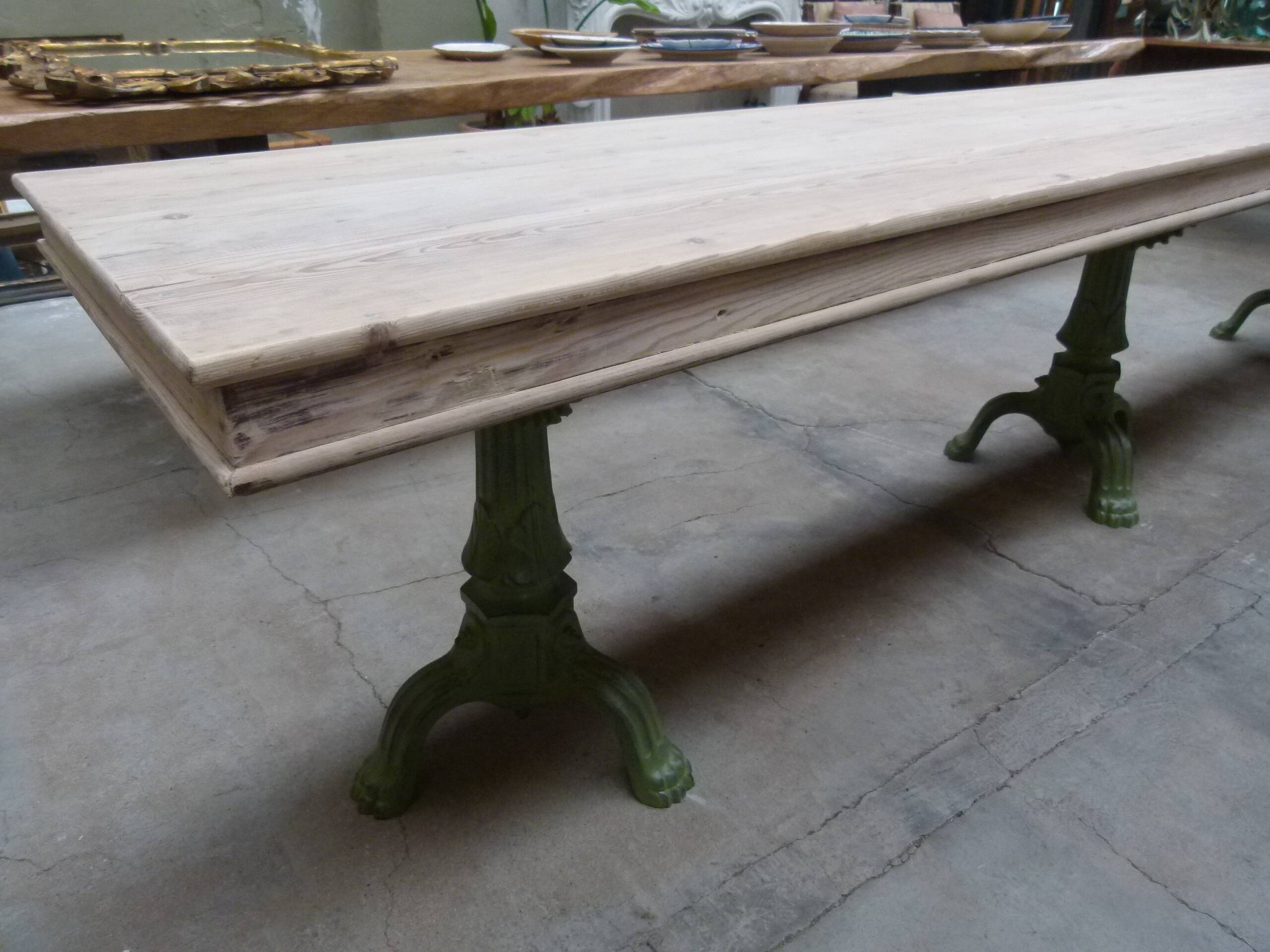 19th century wooden counter